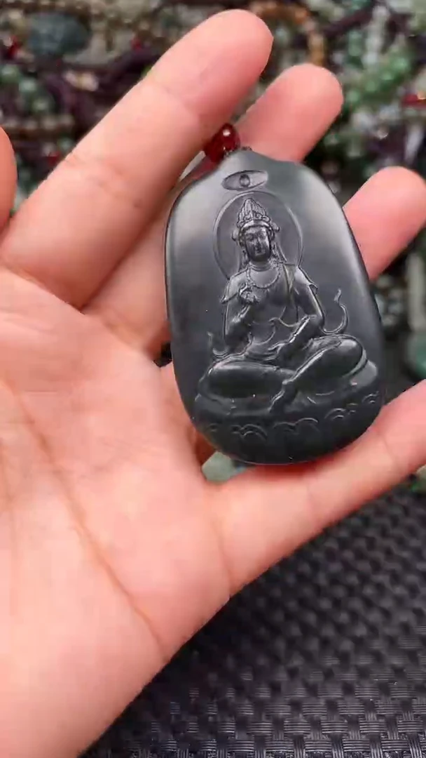 和田玉未镶嵌颈饰1