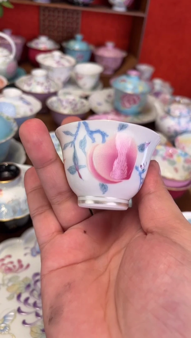 景德镇纯手绘陶瓷茶具