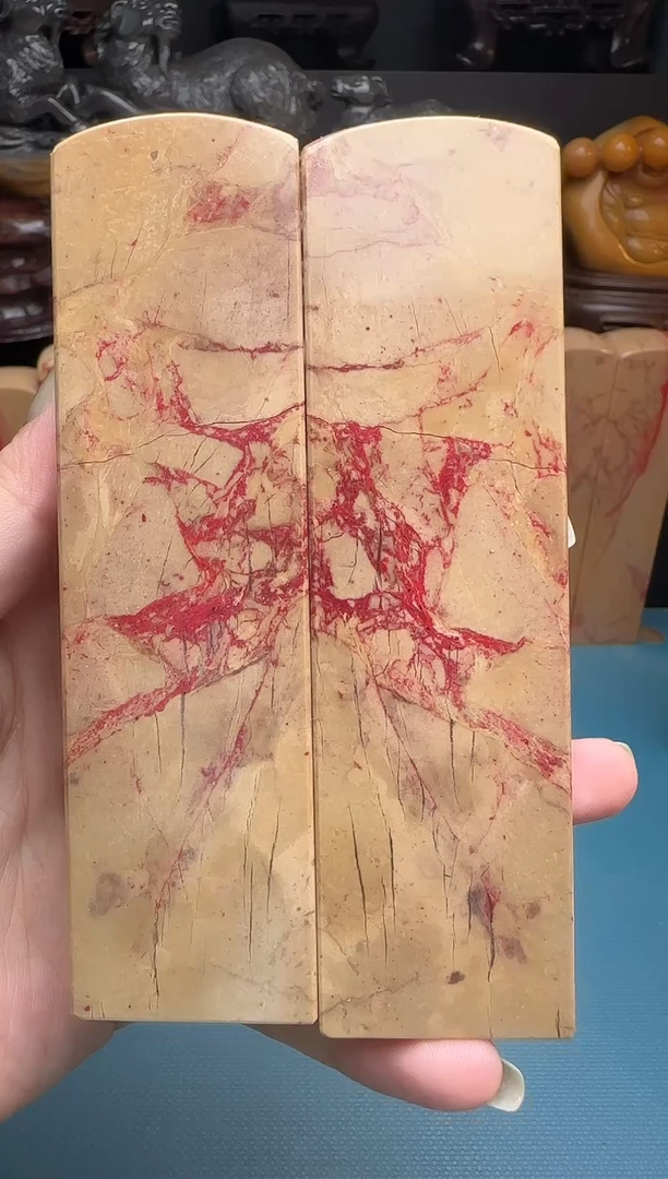 昌化石绝*笨昌化鸡血石印章