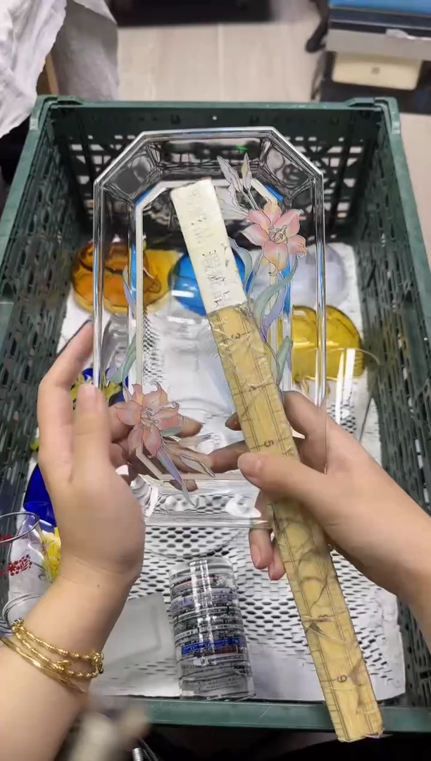 手工艺品玻璃喜***❤113瑕疵