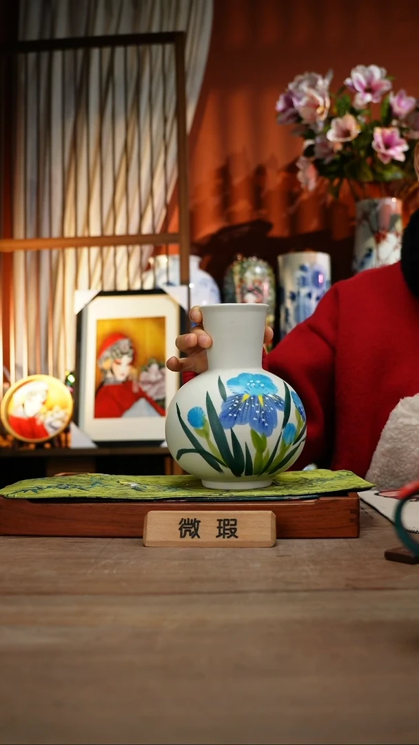 【简家甄选】景德镇设计师釉下手绘陶瓷