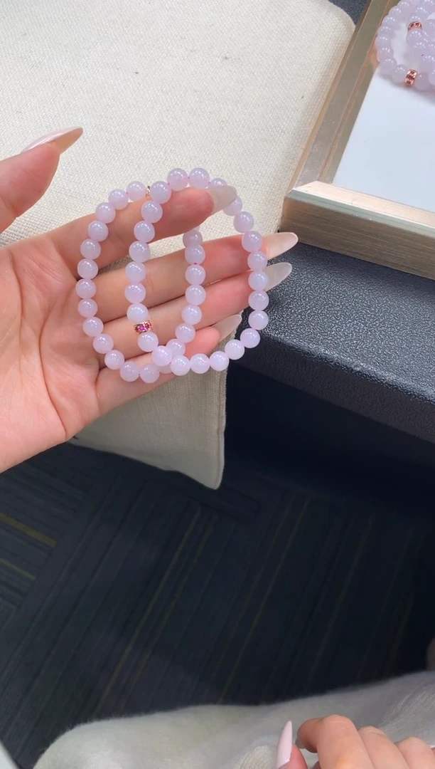 未镶嵌手串翡翠FC553 翡翠手串 多样性发其一