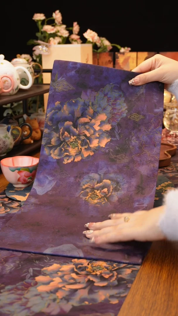 【闪购商品】紫牡丹茶席······