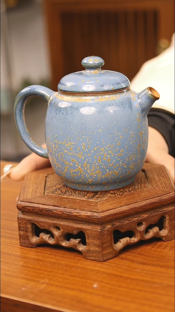 【闪购商品】瓷片钧尚源钧瓷一壶四杯