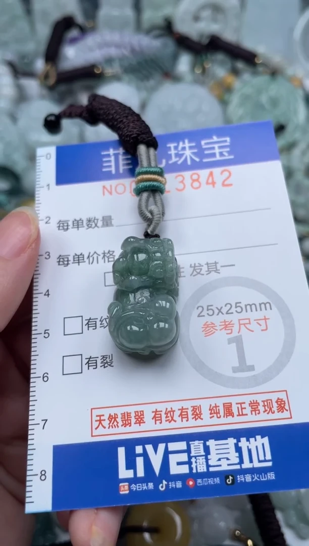 颈饰未镶嵌翡翠13842