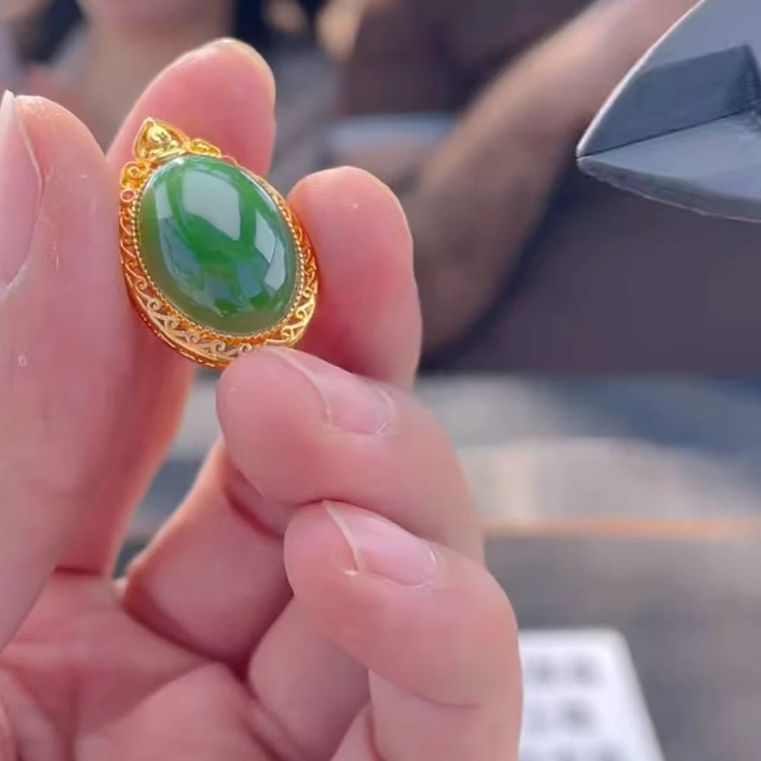 【玉经纶】200455/HQ19-和田玉吊坠-多样性发其一