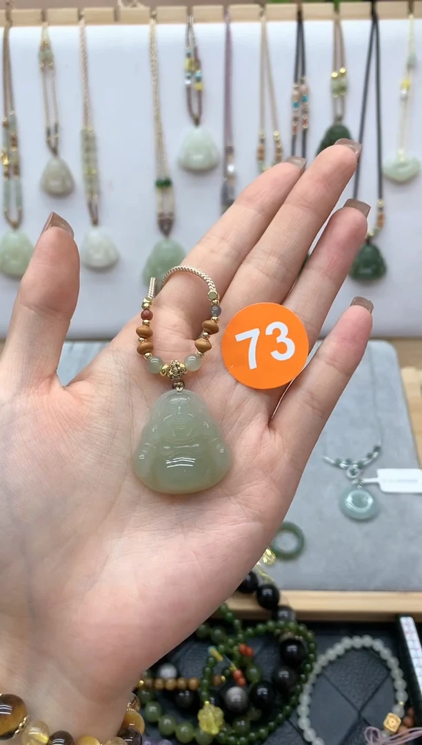 【闪购商品】和田玉颈饰未镶嵌佛公4