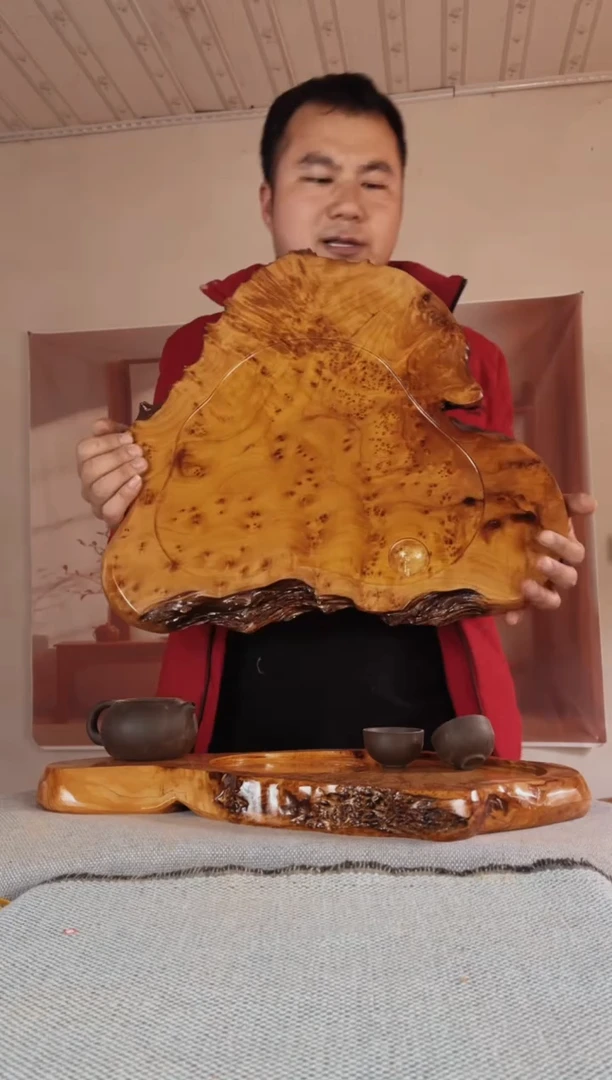 【闪购商品】木木雕茶盘不含配件 截图为准 27