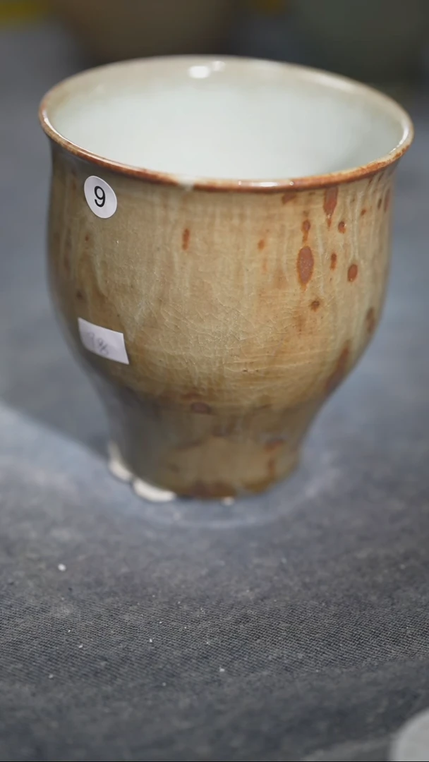 浪鬼家釉绘柴烧系列鲸**o杯