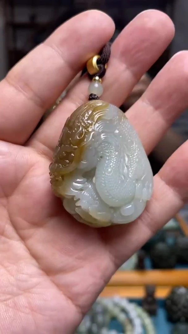 和田玉未镶嵌颈饰37