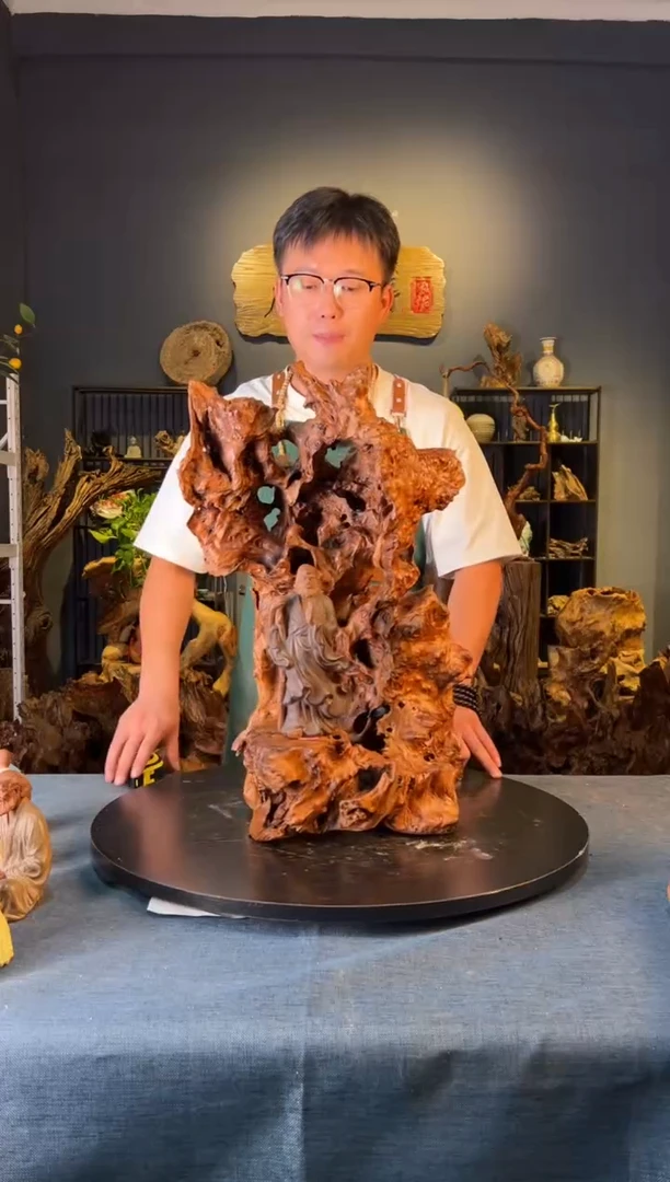 木卢师傅根艺作品（不包含人物摆件）