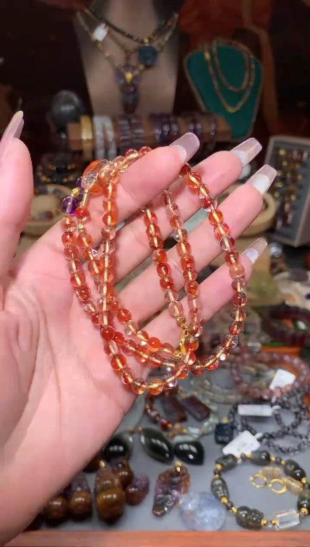 未镶嵌颈饰水晶DIY胶花万能链