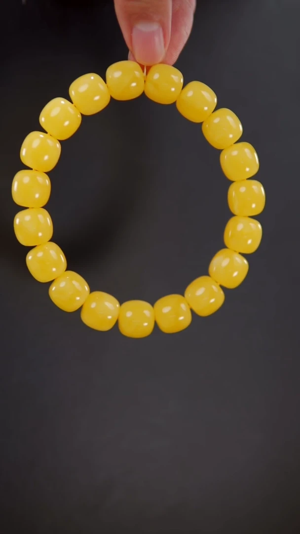 手链琥珀未镶嵌27.3同料老型手串