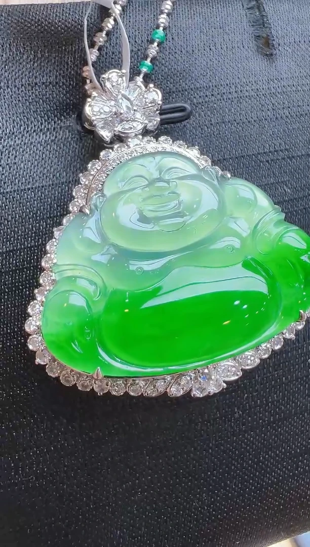 【闪购商品】翡翠吊坠(不含链)18K金镶嵌多样性团购发一件