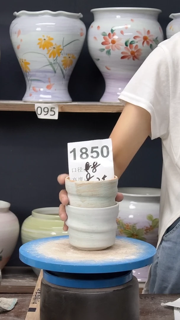 景德镇花盆默认微瑕1850