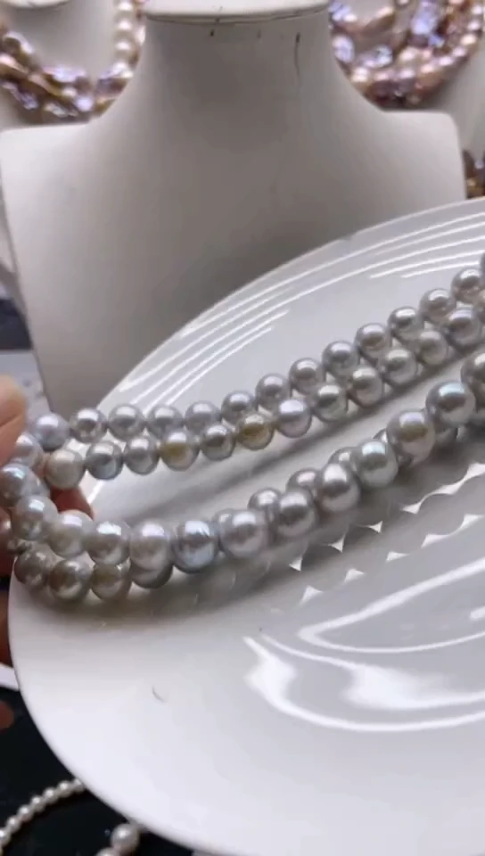 颈饰未镶嵌淡水珍珠1