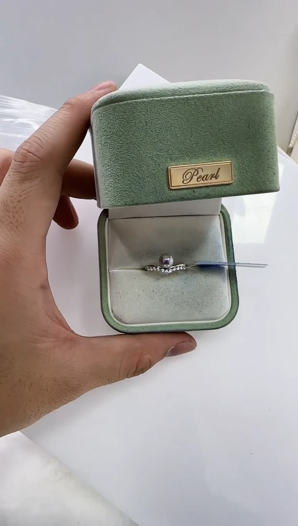 【闪购商品】海水珍珠DA银S925镶嵌c791 戒指6