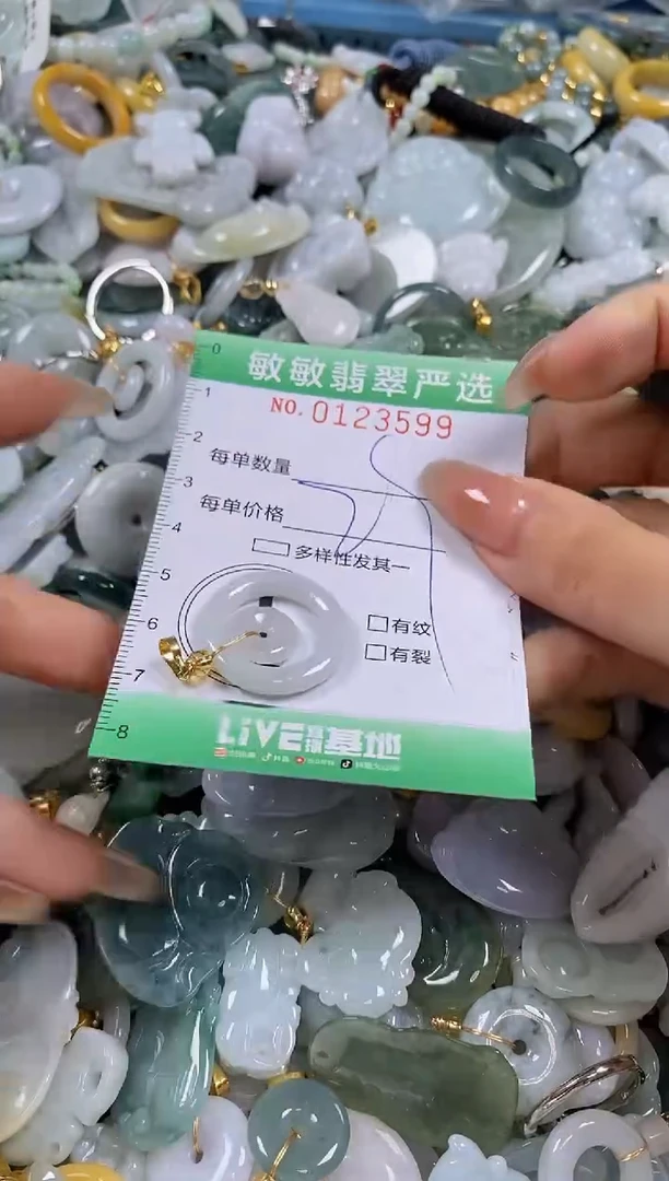 【闪购商品】翡翠颈饰未镶嵌闪购0123599