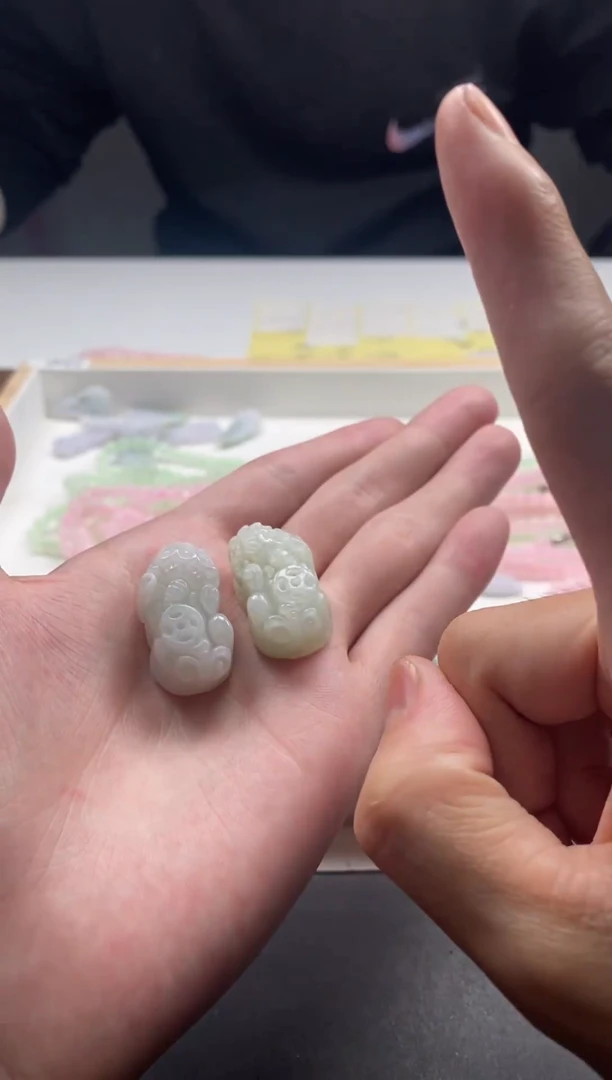 颈饰未镶嵌翡翠翡翠貔貅多样性发其一