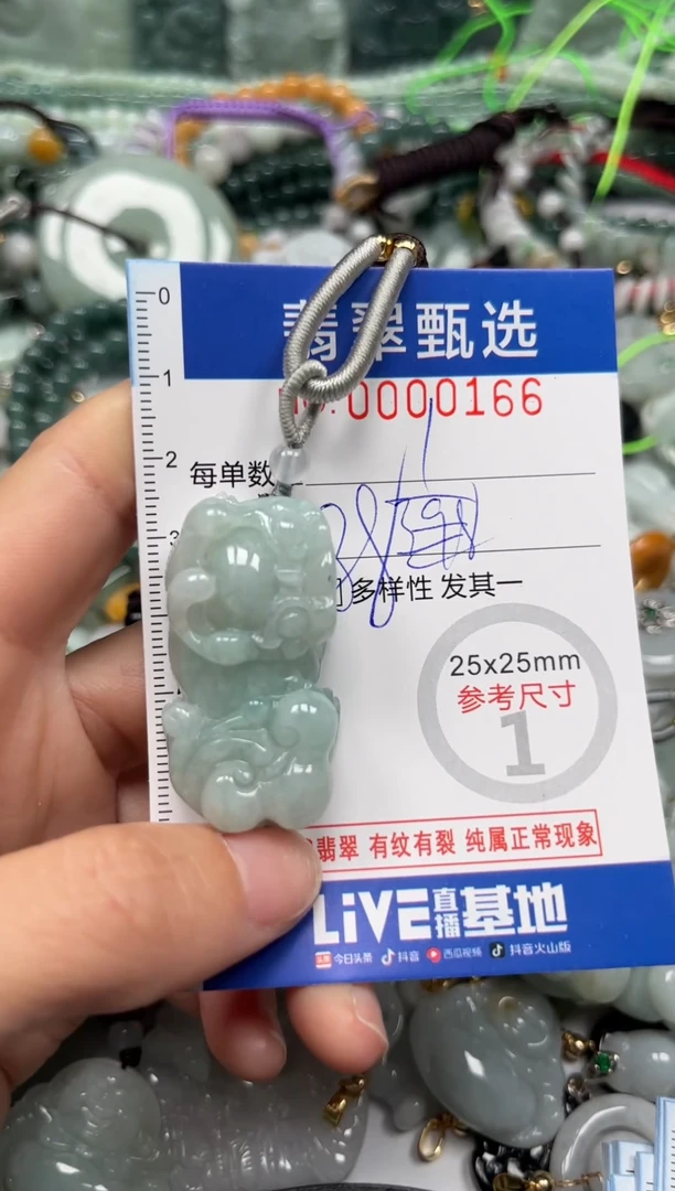 【闪购商品】翡翠颈饰未镶嵌00..0166