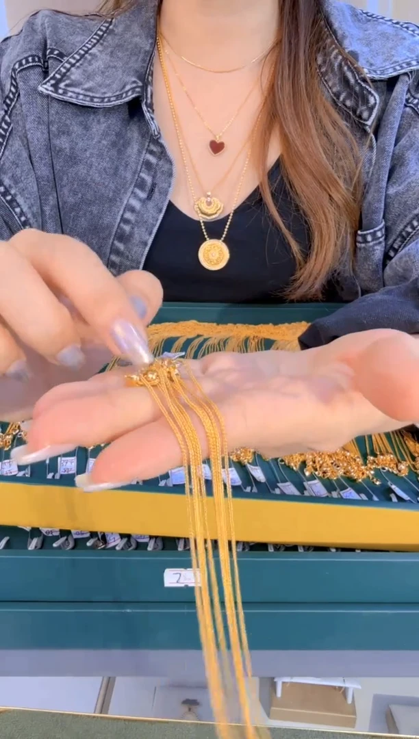 爱心抽拉调节肖邦链45cm 2.35g（多样性发货）