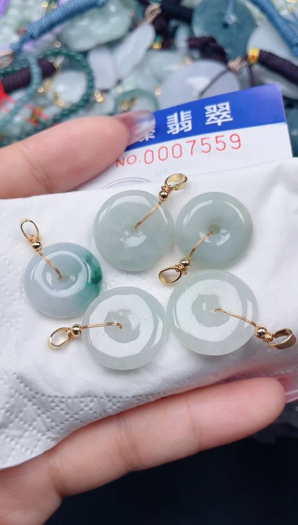 颈饰未镶嵌翡翠.0007559