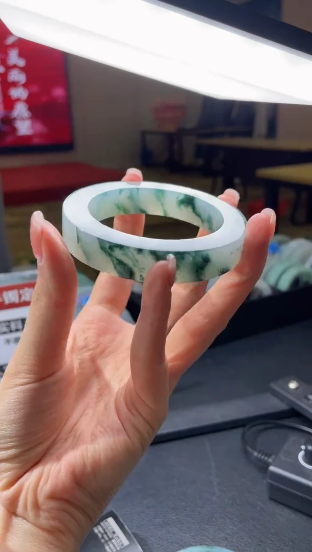 未镶嵌手镯定制翡翠皮*吖手镯XJ/发一件