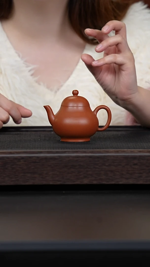 【闪购商品】紫砂茶壶微微暇生砂黄龙山朱泥高梨