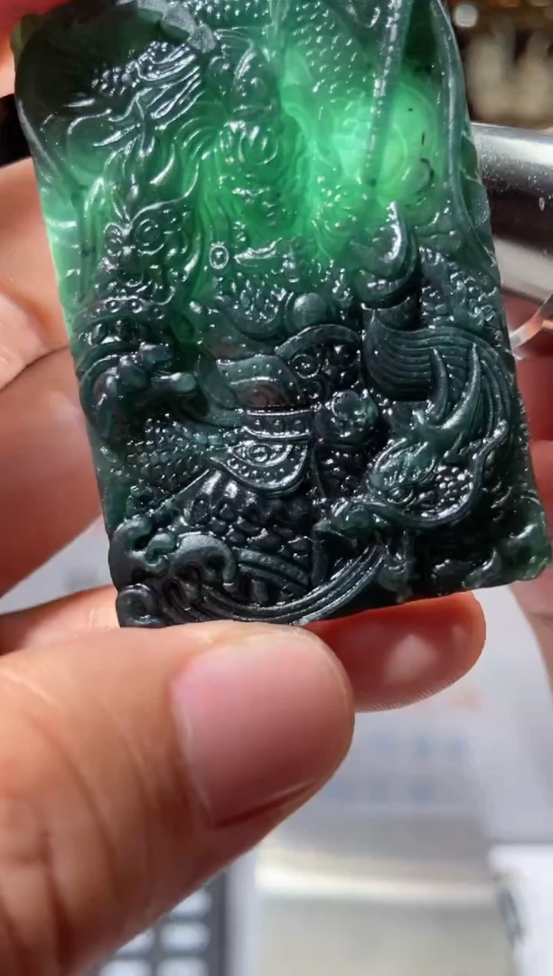 【闪购商品】定制翡翠未镶嵌天然翡翠A货拍一发一
