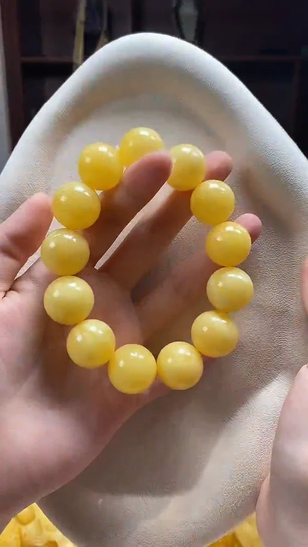 手链琥珀未镶嵌手串