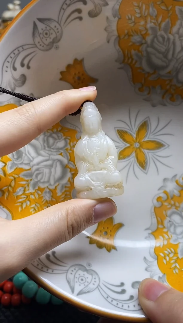 瓷片瓷片 瓷器 摆件1个