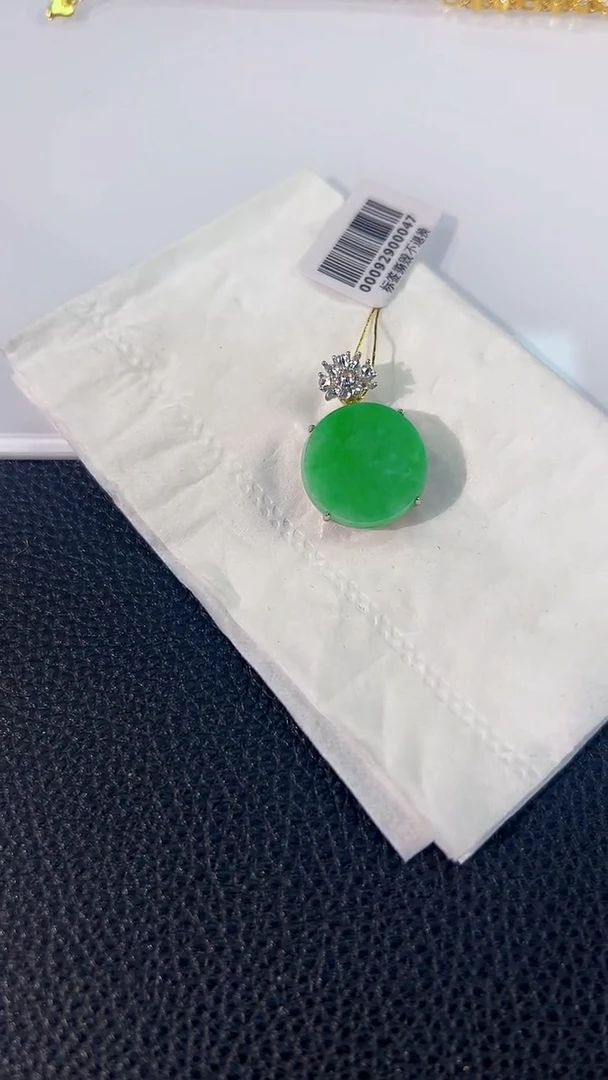 颈饰未镶嵌翡翠 缅料A货/支持复检/一件