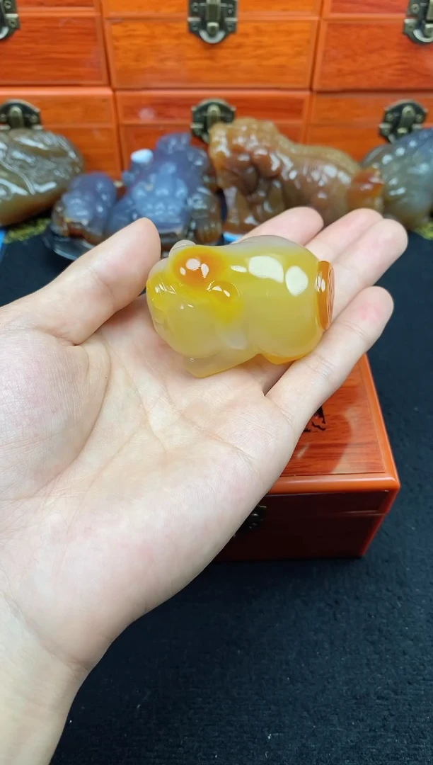 未镶嵌玛瑙/玉髓珠宝奇石爱**头0