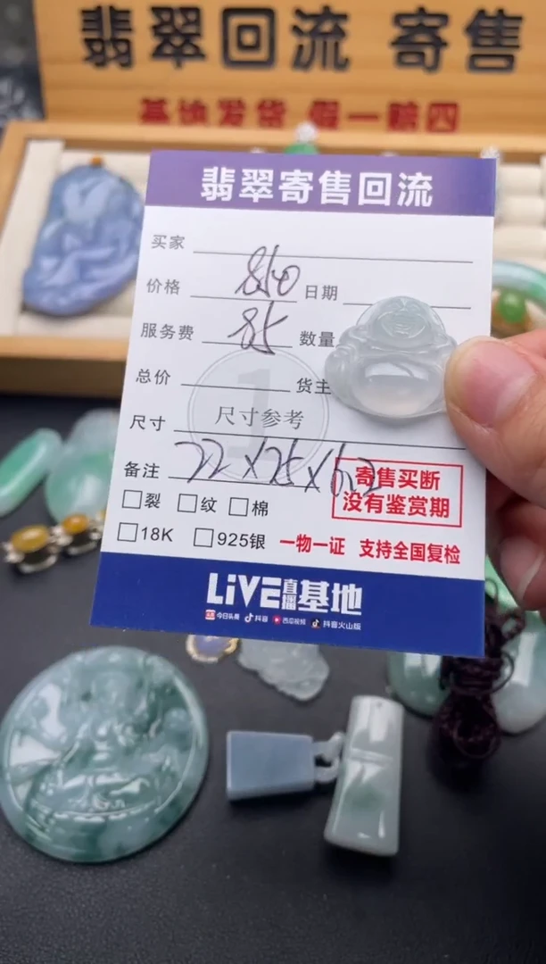 颈饰未镶嵌翡翠10147013