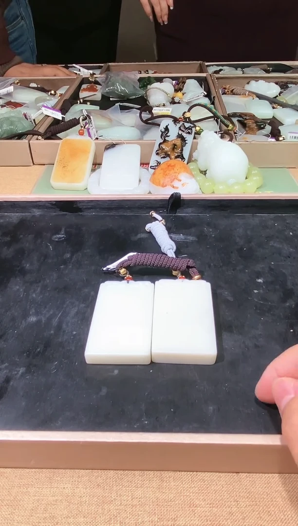 颈饰未镶嵌和田玉多样性拍一发一1123