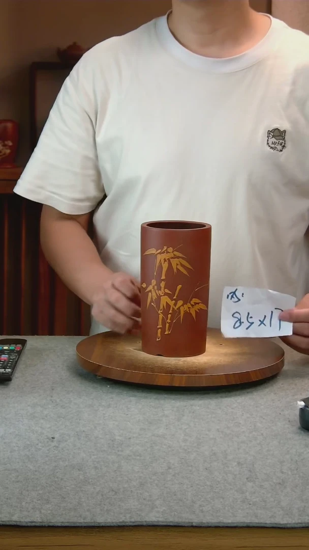 H21艾砂宜兴紫砂花盆