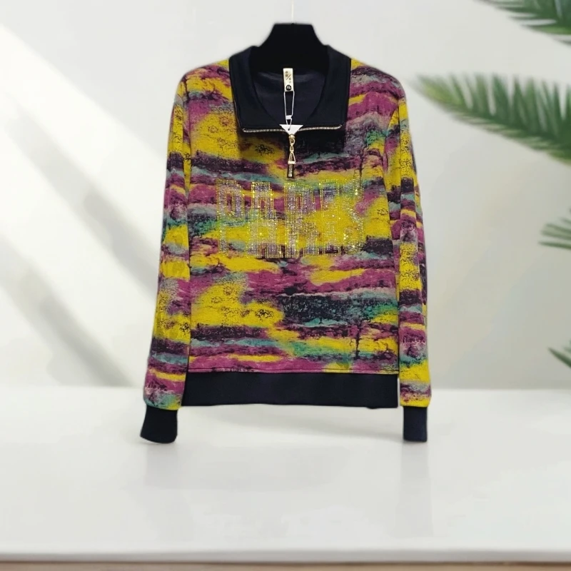 【爱丽丝漫步波光】欧韩时尚卫衣秋款时尚风卫衣连帽秋季长袖