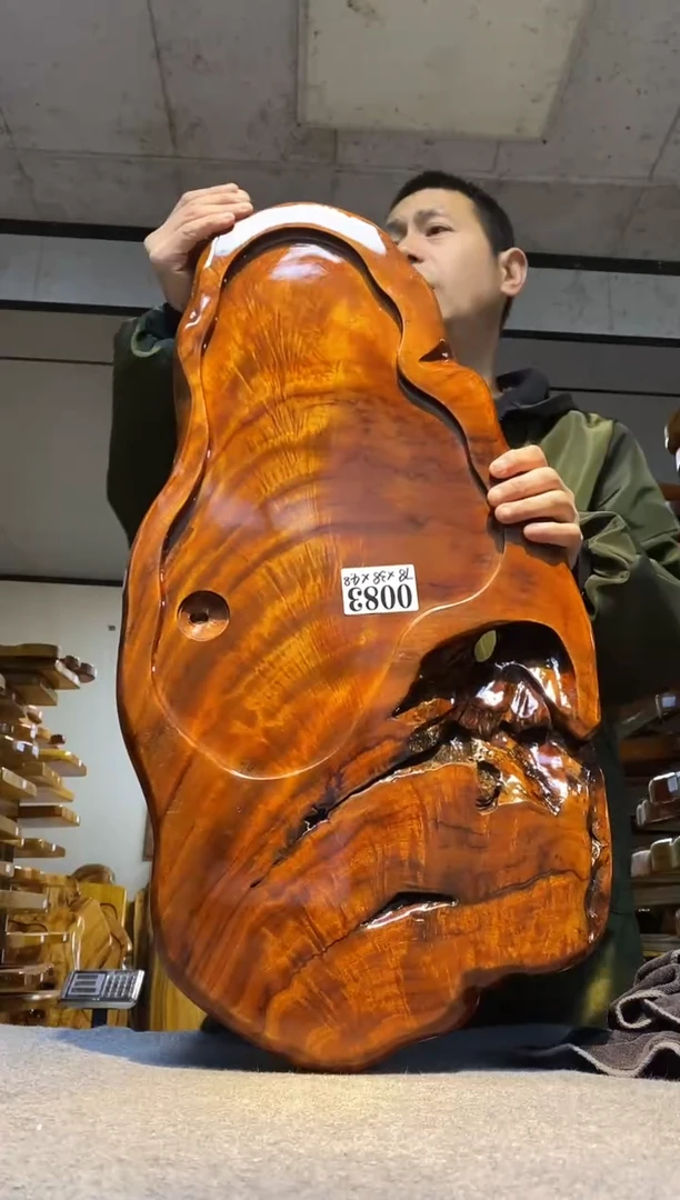 实木茶盘 一物一拍（不含配件）