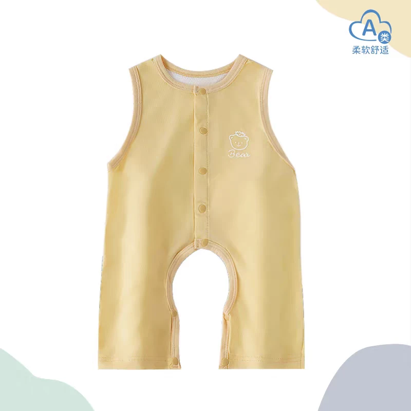 无袖后背镂空连体衣(莱赛尔)