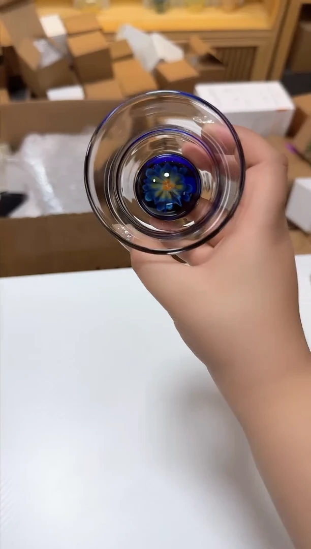 蓝花大清杯