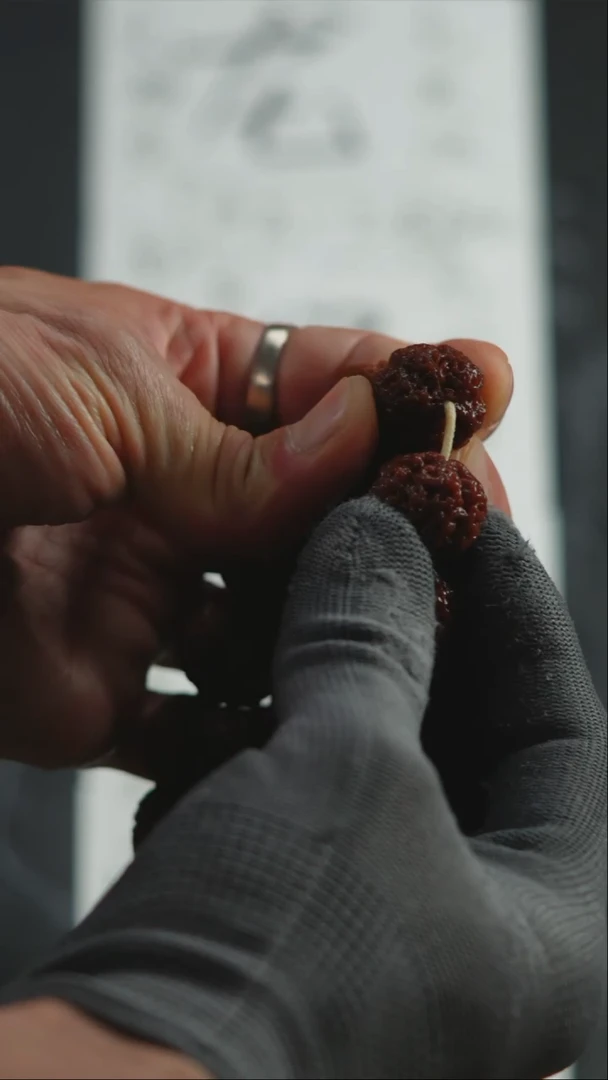 金刚菩提手串金刚菩提原生态私人订制LQ09号21尺