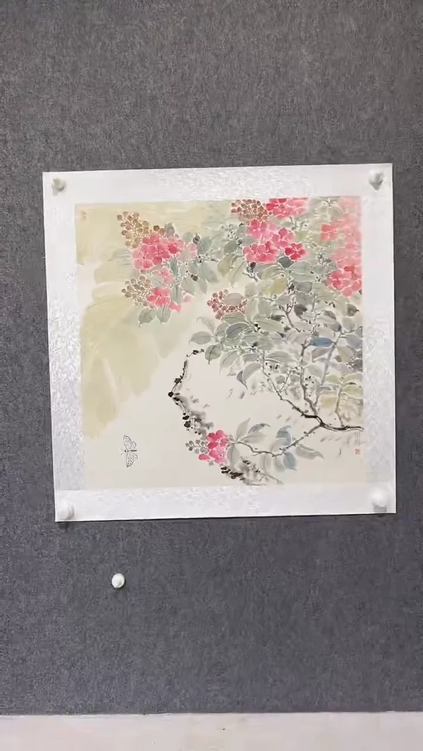 国画邹训精-4平尺-国画-翰