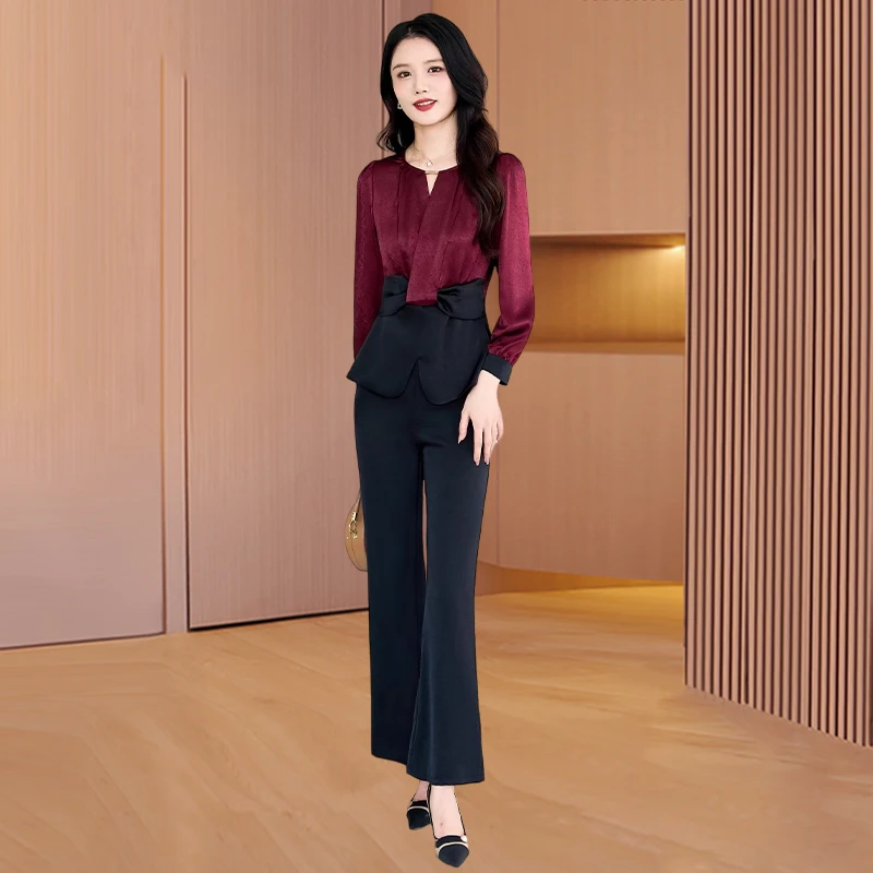 拉夏贝尔套装女装夏天2025新款爆款轻奢高级感洋气妈妈职业两件套