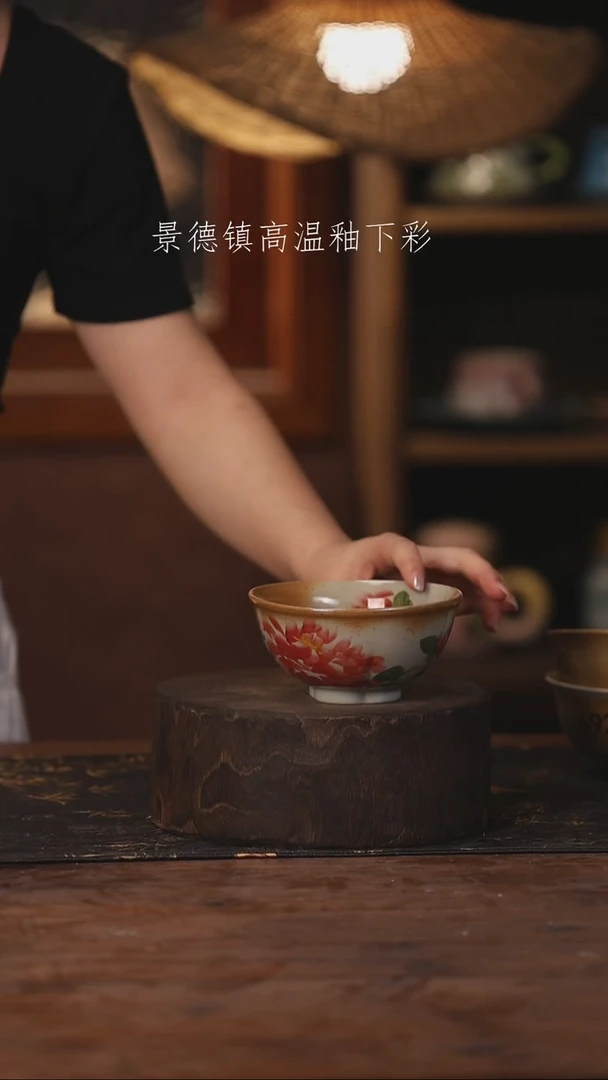 景德镇高温釉下手绘陶瓷494
