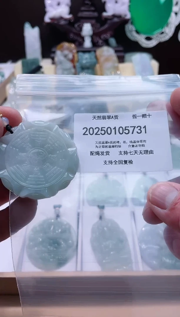 【闪购商品】翡翠颈饰未镶嵌闪购商品8号店200250010019