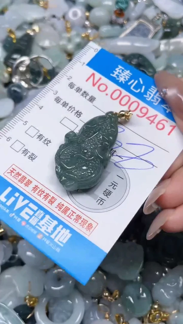 颈饰未镶嵌翡翠9461