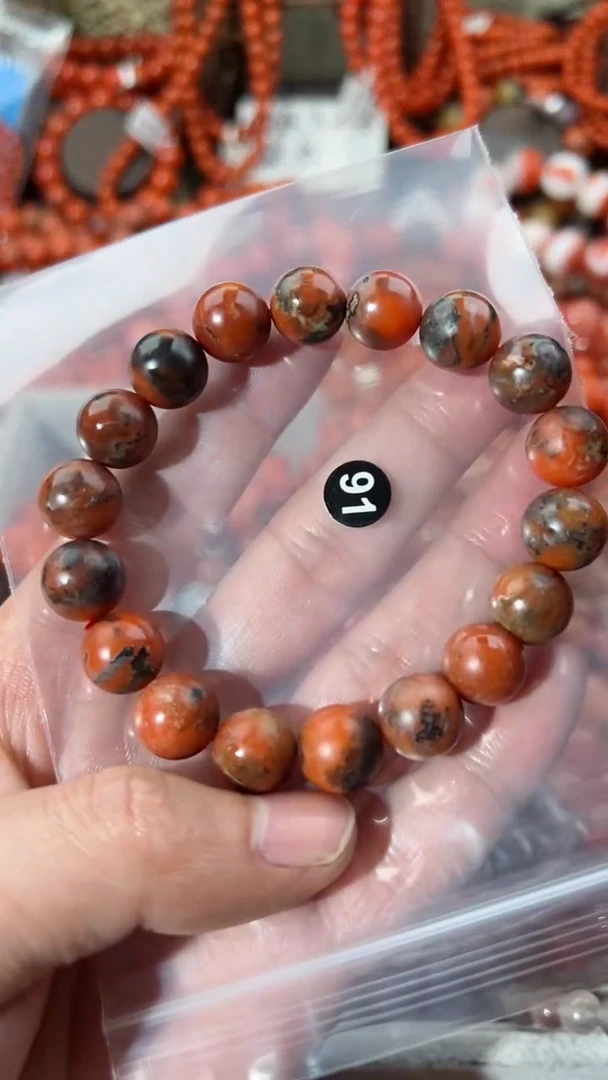 【闪购商品】南红玛瑙手串未镶嵌11