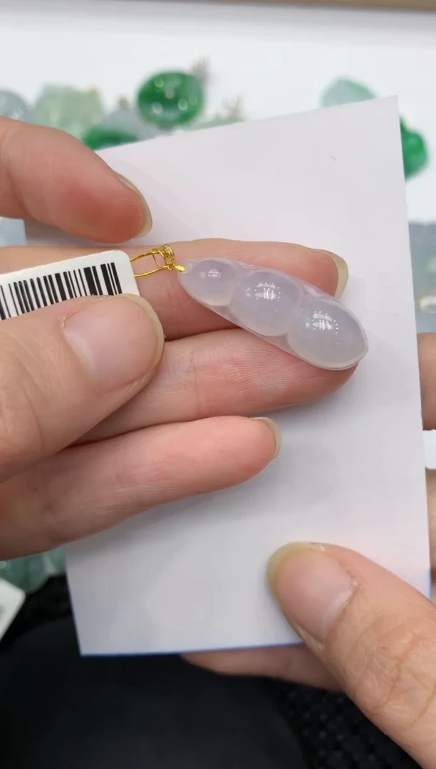 【闪购商品】翡翠颈饰18K金镶嵌11111111