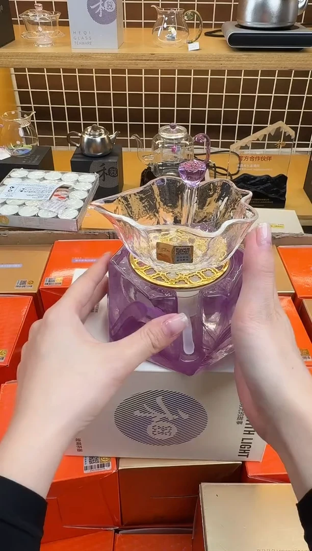 @@禾器晶彩荷吟浅紫色