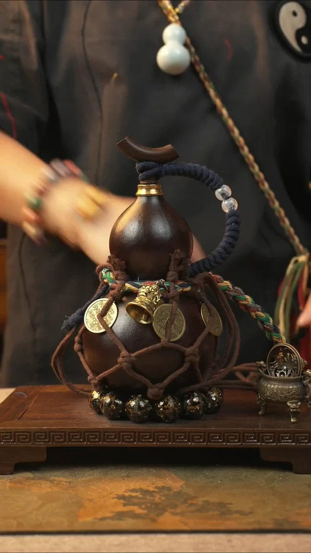 282大漆一物一拍记葫堂出品【不带手串】